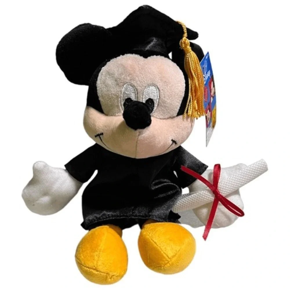 NWT Mickey Mouse Small Graduation Plush
